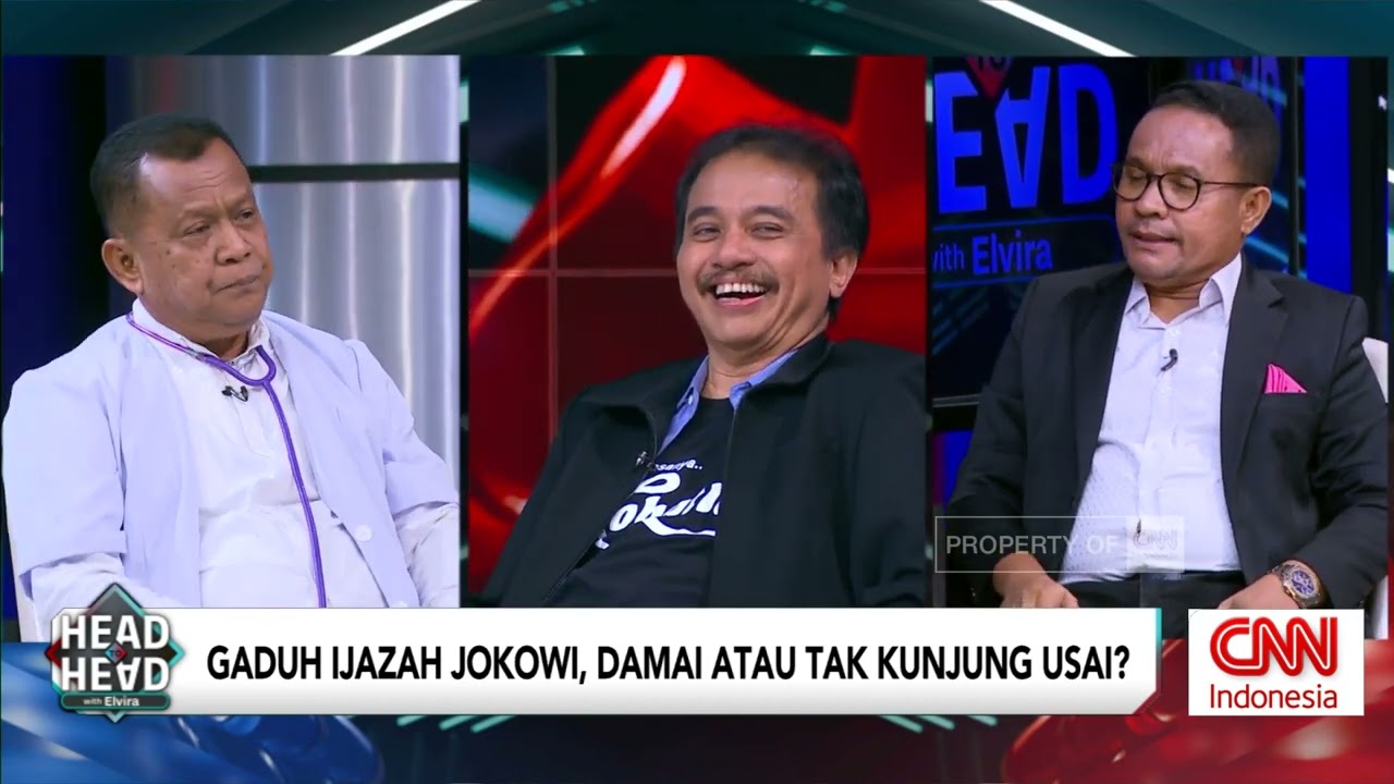 Gaduh Ijazah Jokowi Damai Atau Tak Kunjung Usai?  | Head To Head With Elvira Part 3