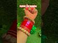 stylish red bangles set✨❤️🧡#bangles#bridalbangles#youtubeshorts#viralvideo#wedding#trending#chuda