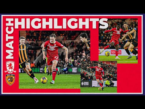 Middlesbrough Hull Goals And Highlights