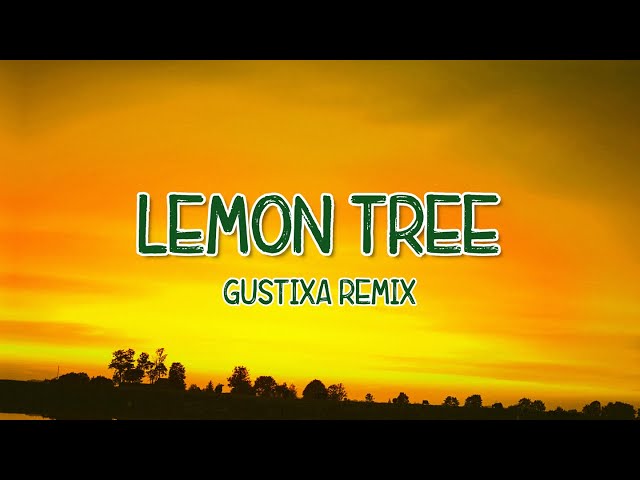 Lemon Tree - Gustixa Remix (Lyrics) Tiktok Song 🎵 I Wonder How I Wonder Why 🎵 class=