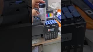 Epson L8050 Black Ink Refill #epsonl808l50 #pvccard printer #dangicommunication