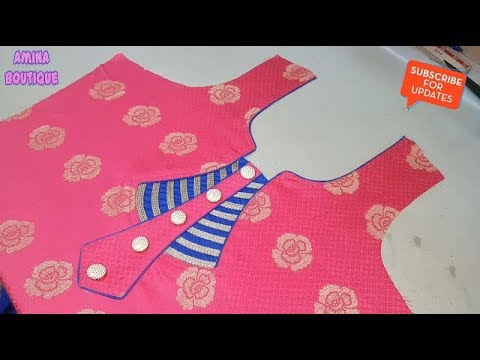 Latest and Stylish Front Neck Design Cutting and Stitching - YouTube