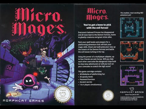 Micro Mages Normal и HARD (Firstrun) | #NES #DENDY #ПРОХОЖДЕНИЕ #ИГРА #СТРИМ 2019