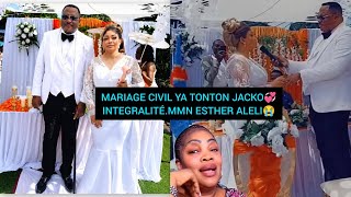 MARIAGE CIVIL YA TONTON JACKO💞INTEGRALITÉ.MMN ESTHER ALELI😭