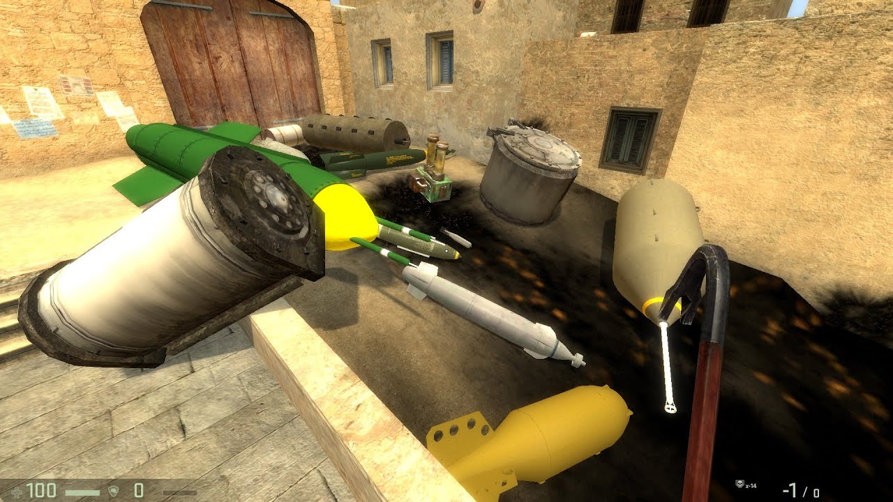 Testing all gmod Hbombs