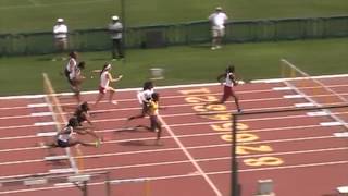 2013 Region II  5A Track Meet Finals 110H Girls