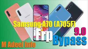 Samsung A70 (A705F) 9.0 Frp Bypass With Sim Method