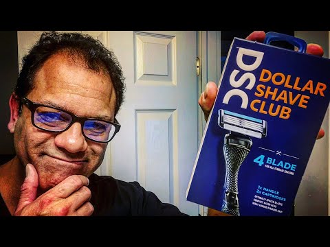 New Dollar Shave Club DSC 4 Blade Razor Shave — average guy tested #APPROVED