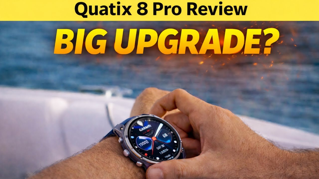 Garmin Quatix 8 Pro - The Ultimate Marine Smartwatch is Here!