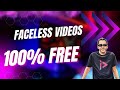 How to Create Faceless Videos for FREE  with AI [NOT CHAT GPT]