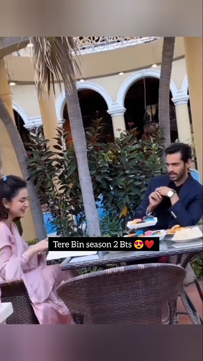Tere Bin season 2 Bts 😍 Wahaj Ali And Yumna Zaidi ❤️🥰 #terebin2 #bts #wahajali #yumnazaidi #foryou
