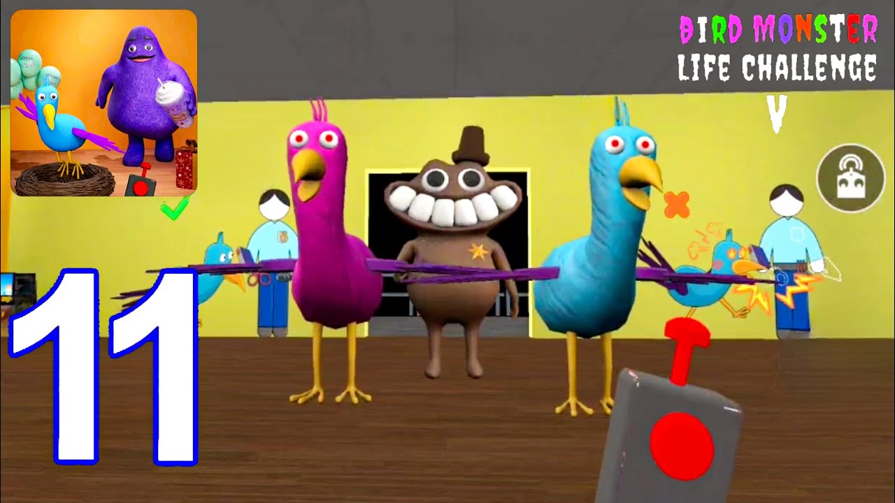 Bird Monster Life Challenge 5 - Gameplay Walkthrough Part 11 (Android, iOS)