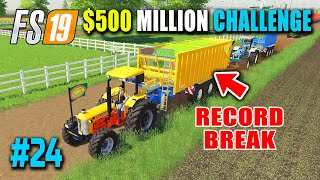 FS19 500 Million Dollar Challenge #24 - Harvesting Lettuce