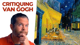 Critiquing Van Gogh's Café Terrace at Night