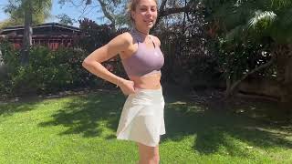 NORMOV Tennis Skirt for Women with Pockets, High Waisted Athletic Golf Skirts, Casual Summer Skorts