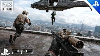 The Helicopter Was the Dictator’s Last Way Out… And We Were on the Rooftop | COD GHOSTS [PS5 4K]