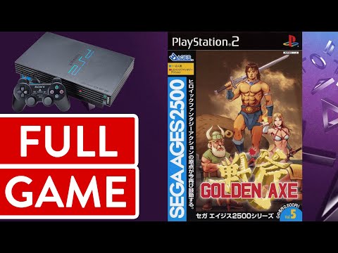 Sega Ages 2500 Series Vol. 5: Golden Axe PS2 FULL GAME Longplay Gameplay Walkthrough Playthrough VGL