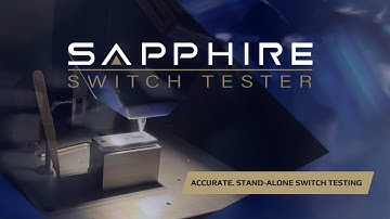 Sapphire Switch Tester Overview | Test Tactile Domes with Precision
