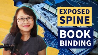 Exposed Spine Book Binding for Beginners | Soft and Hard Cover screenshot 2