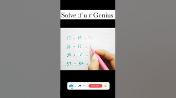Genius IQ math puzzle🔥