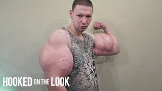 Russian ‘Hulk’ Injects Dangerous Chemicals To Look BIGGER | HOOKED ON THE LOOK
