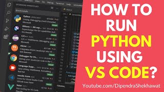 How to Run Python using VS Code 2022 (Hindi) | Python