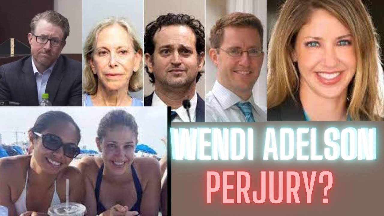 Wendi Adelson Perjuring Herself on the Stand! - YouTube