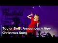 Taylor Swift Announces A New Christmas Song
