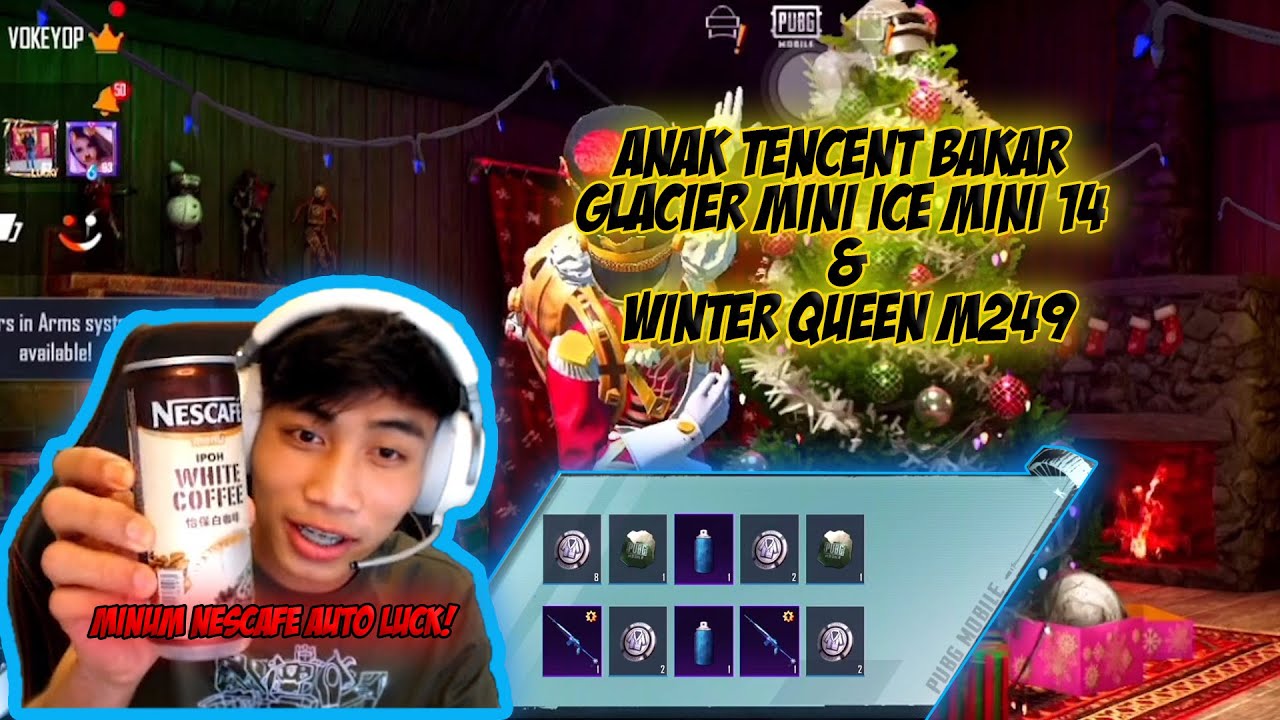 VOKEY BAKAR 100K UC BELI MINI ICE + M249 MAX!!