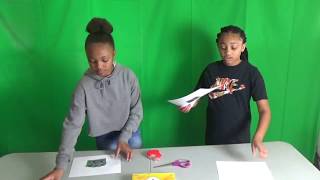 How to Make Eclipse Viewing Box | The Ciera and Olivia Show