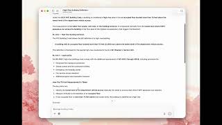 Building codes, answered by the AI you already use (demo) - ChatGPT screenshot 4