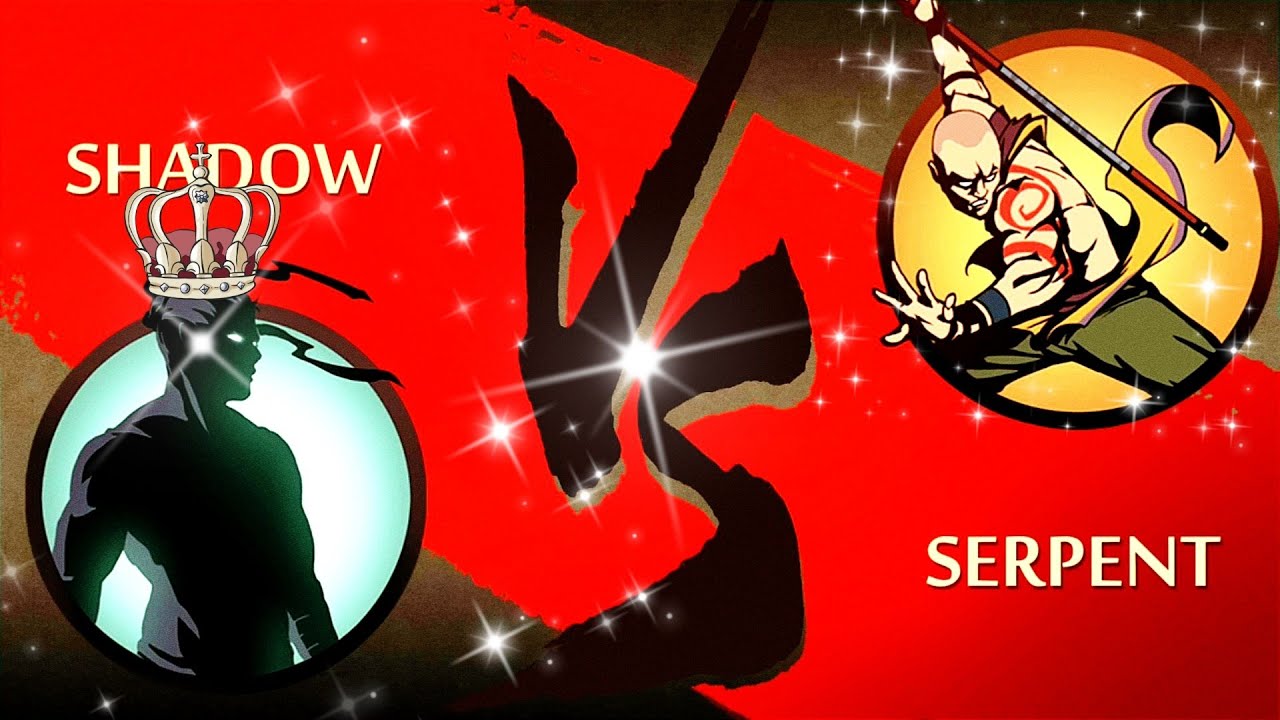 Shadow Fight 2 || Best Shadow Vs Serpent Hard Streak & Most Pawerfull Shadow Gameplay
