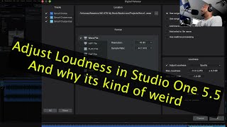 PreSonus Studio One 5.5 Adjust Loudness - This is kind of weird