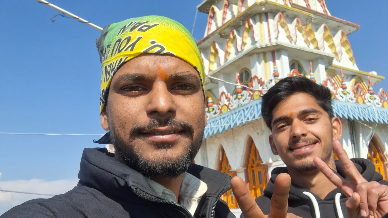 Aaj ka safar mata murari devi mandir ❣️ …? @vijayverma_hp  with  @shivbhagathp24  jai mata di ❣️ 