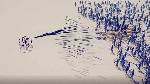 1000 Snake Archers vs Dark Peasant - TABS