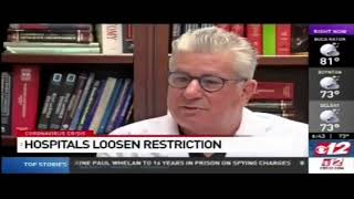 Delray Medical Center & The Palm Beach Health Network Hospitals relax visitor restrictions on CBS 12