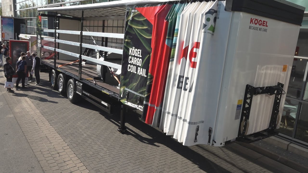 Kögel S24-1 Curtainsides Semi-Trailer (2025) Exterior and Interior