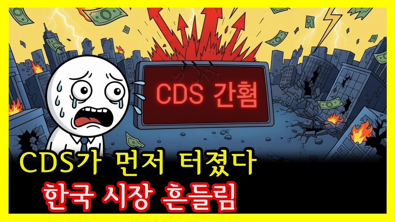 총성보다 빠른 공포. CDS가 뛰는 순간 한국 시장은 어떻게 반응하나 | 경제의그림자 - YouTube