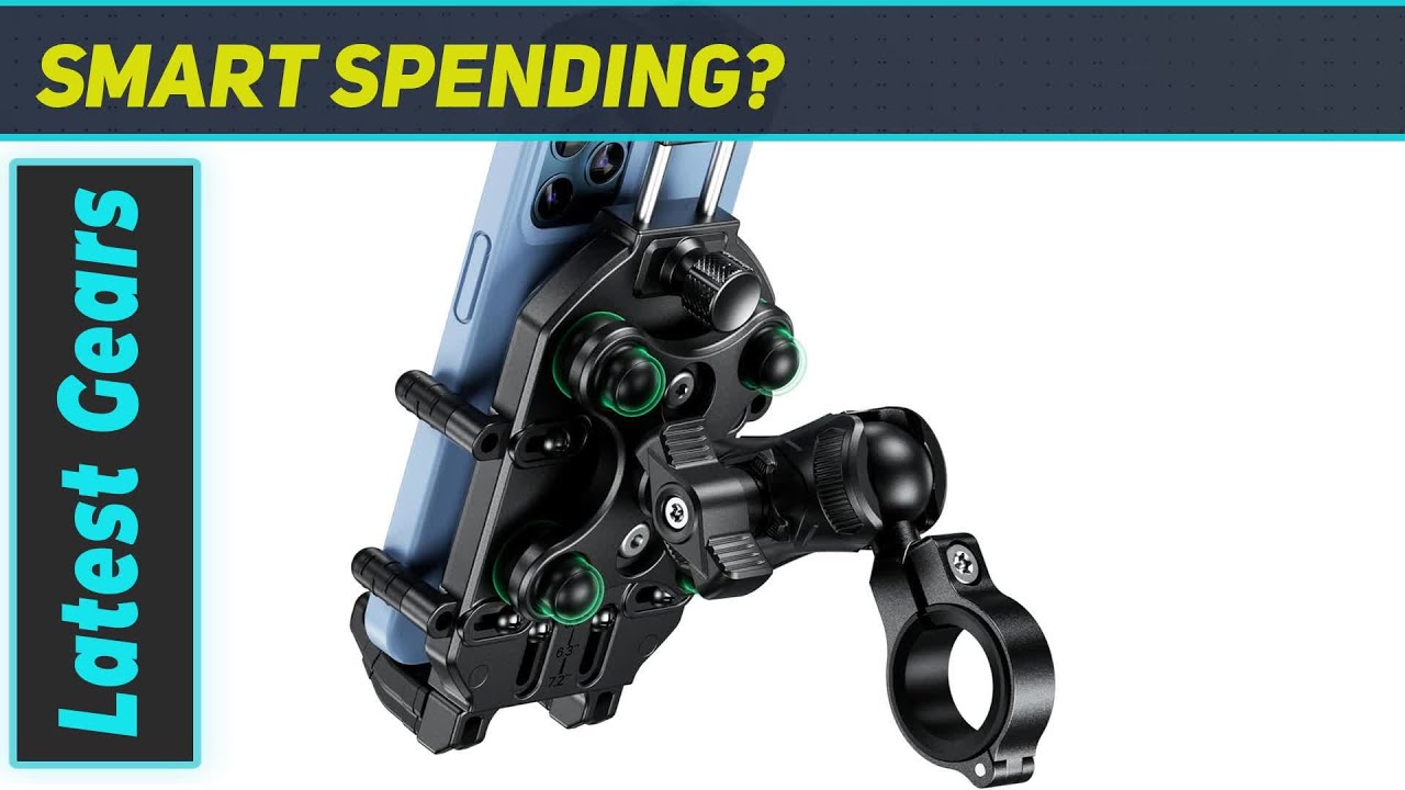 BRCOVAN Motorcycle Phone Holder: The Ultimate Anti-Theft Solution for Riders