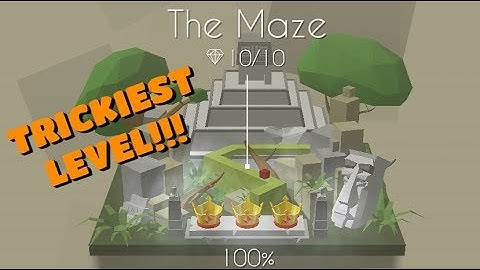 Dancing Line - The Maze | 100% All Gems (Widescreen)