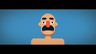 3D Head Rotation - 360 Rig like Rubber Hose & After Effects Duik Animation in 3DS Max
