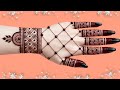 Beautiful Easy Henna Design | Flower Mehndi Design |Mehandi Ka Design|Mehndi Design Simple | Mehandi