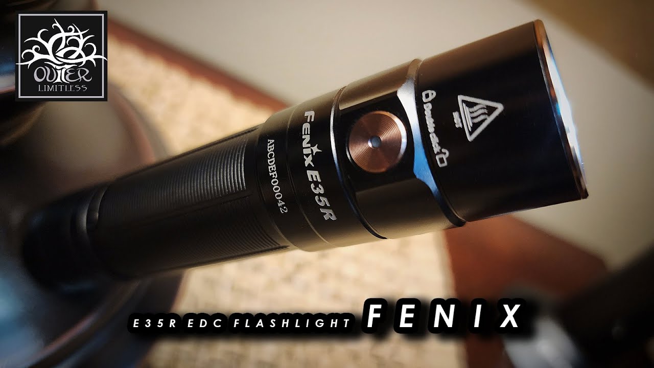 fenix e35r edc flashlight High-Performance Adhering to the design concept of everyday carry Fenix E35R High-Performance Rechargeable LED