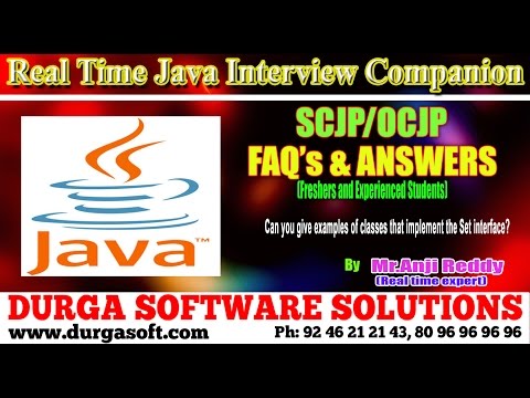 Java Interview Companion||Can you give examples of classes that implement the Set interface?