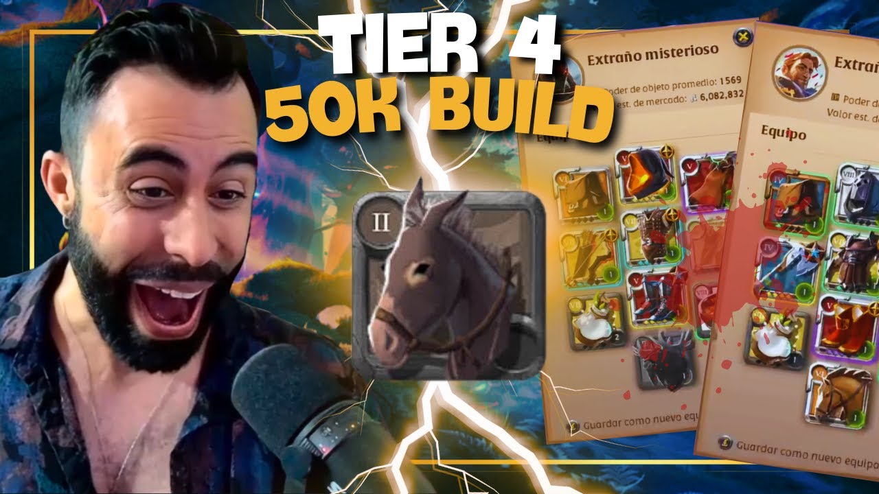 ME HAGO MILLONARIO EN ALBION ONLINE CON BUILD TIER 4 ( 50K SILVER )