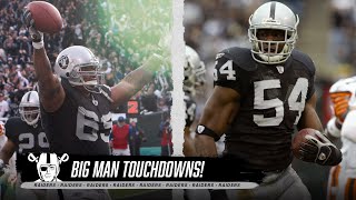 8 Minutes of Big Man Touchdowns! | Raiders | NFL Highlights