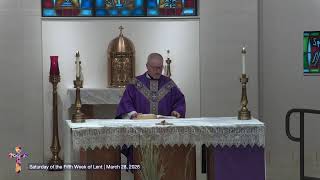 Saturday of the Fifth Week of Lent | March 28, 2026