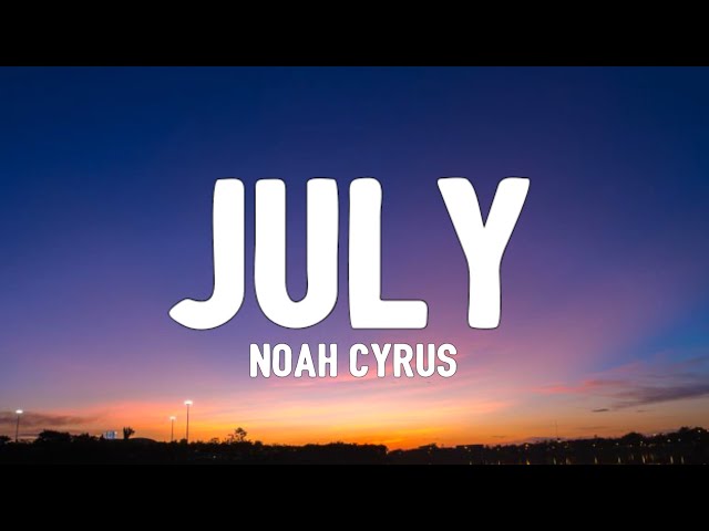 Noah Cyrus - July (TikTok, sped up) (Lyrics) I’ve been holding my breath I’ve been counting to ten class=