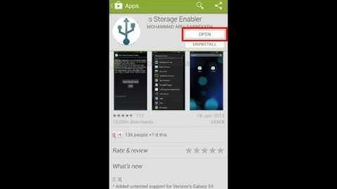 How to Enable Samsung Galaxy S4 USB Mass Storage Mode
