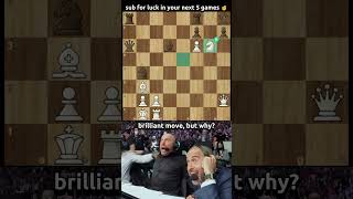 unbelievable checkmate 😱♟ #chess #chesspuzzle #chesscom #chessshorts #shorts